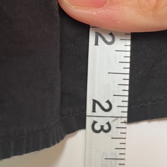 Ingenue New York Black Embroidered Floral Peasant Top, Size M - Picture 7 of 8